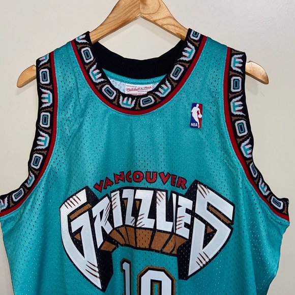 Mitchell & Ness NBA Swingman Road Jersey Grizzlies Mike Bibby 1998-99 Mens - Picture 2 of 10
